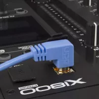 UDG Ultimate Audio Cable USB 2.0 A-B Blue Angled 1m