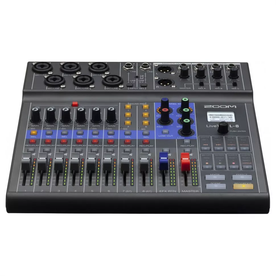 Zoom LiveTrak L-8