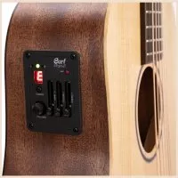 Cort Earth Mini E Adirondack (Open Pore) w/bag