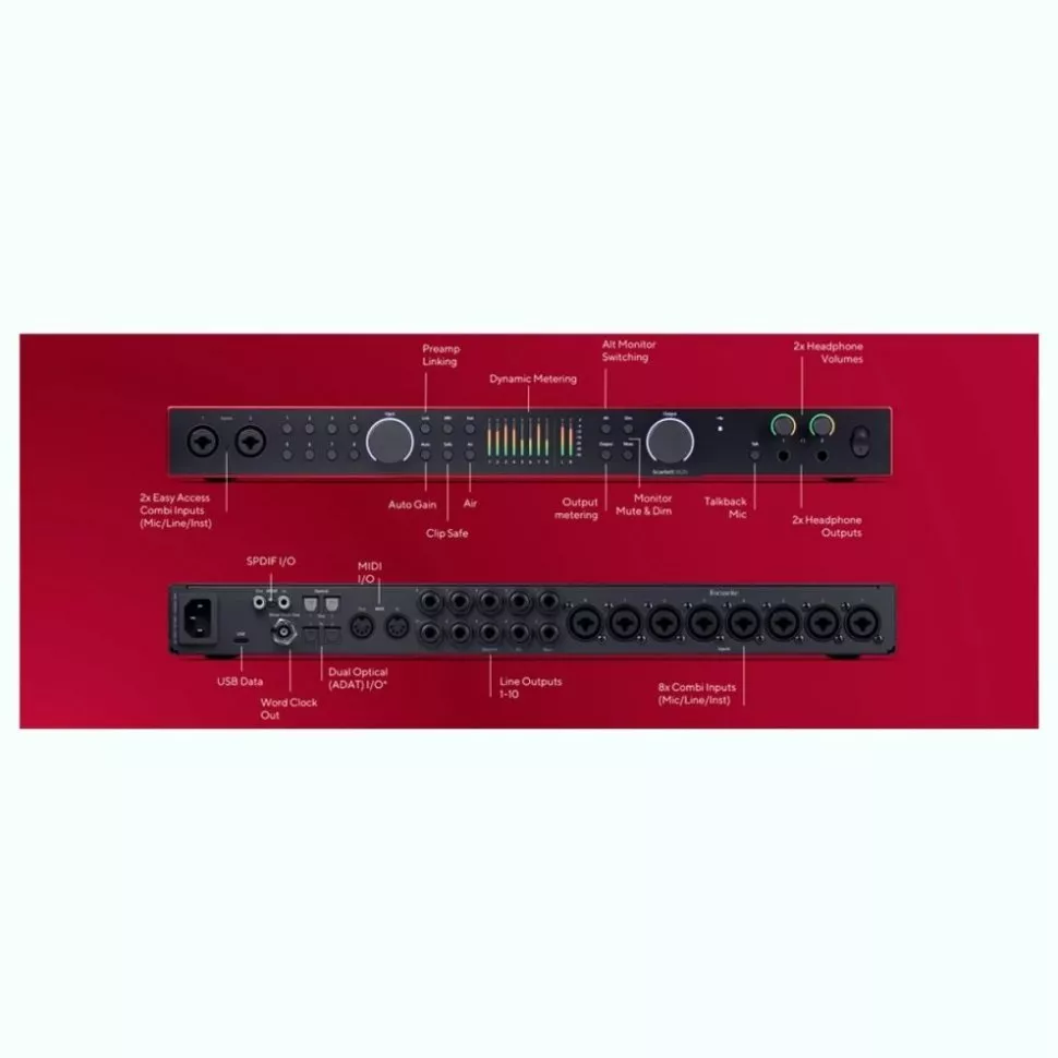 Focusrite Scarlett 18i20 4th Gen