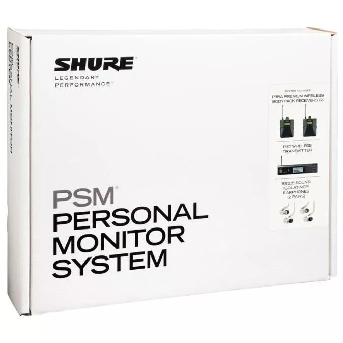 Shure P3TERA215TWP-K3E