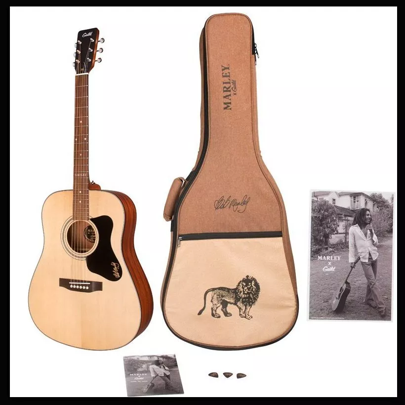 Guild A-20 Bob Marley NAT W/B
