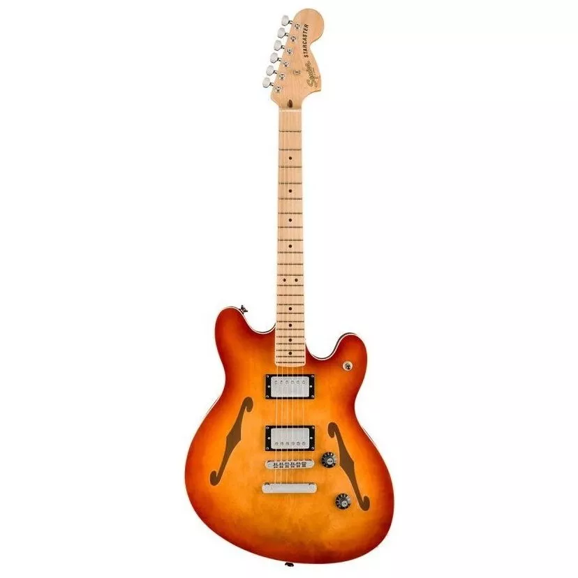 Squier by Fender Affinity Series Starcaster Deluxe Sienna Sunburst