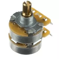 Fender Dual 500K/250K Split Shaft Potentiometer