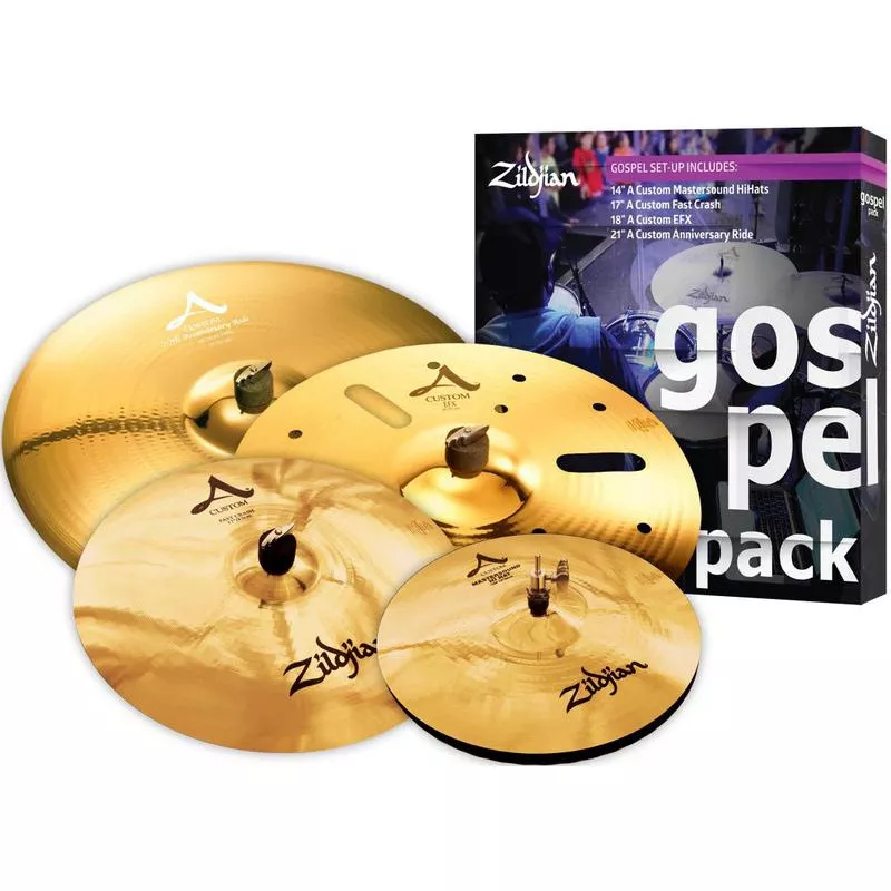 Zildjian GOSPEL A CUSTOM PACK Zildjian GOSPEL A CUSTOM PACK