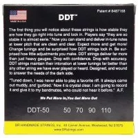 DR STRINGS DDT DROP DOWN TUNING BASS - HEAVY (50-110)