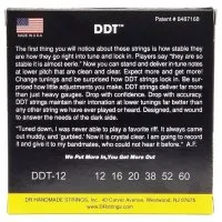 DR STRINGS DDT DROP DOWN TUNING ELECTRIC - EXTRA HEAVY (12-60)
