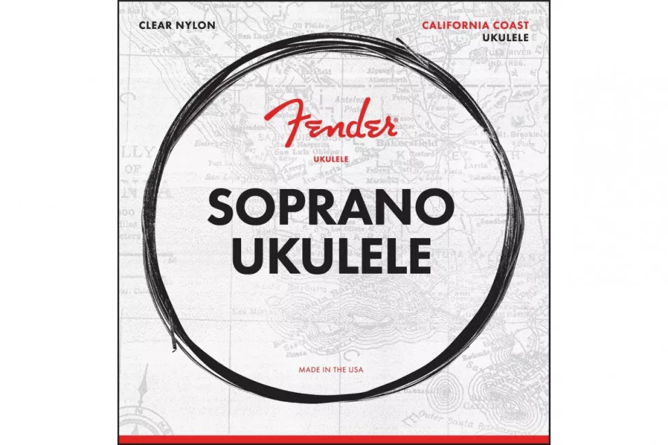 Fender UKULELE STRINGS, SOPRANO