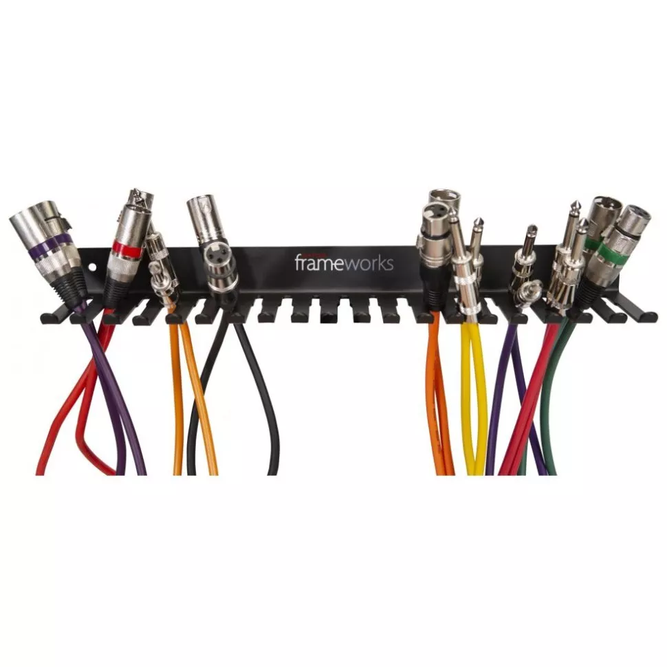 Gator Frameworks GFW-CABLEHANGER Wall Mountable Cable Hanger And Organizer Gator Frameworks GFW-CABLEHANGER Wall Mountable Cable Hanger And Organizer