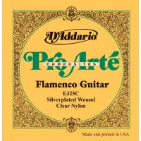 D'Addario EJ25C Pro-Arte Composite Flamenco Clear Nylon (Custom Tension)