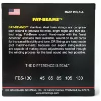 DR STRINGS FAT-BEAMS BASS 5-STRING - MEDIUM (45-130)