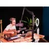 Gator Frameworks GFW-ID-CREATORTREE ID Series All-In-One Content Creator Tree with Light, Mic & Camera Attachments