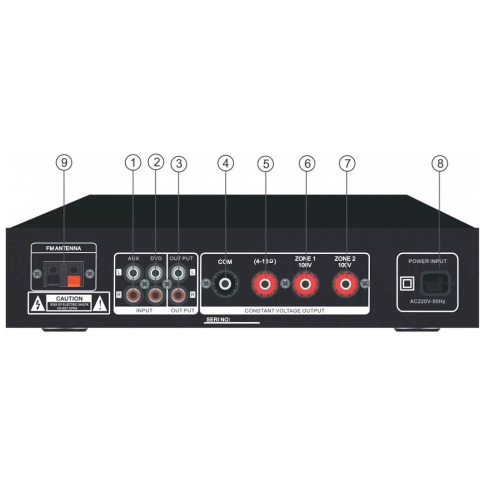 DV audio MA-40.2P