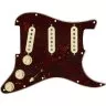 Fender Pre-Wired Strat Pickguard Custom Shop Fat 50's SSS Tortoise Shell
