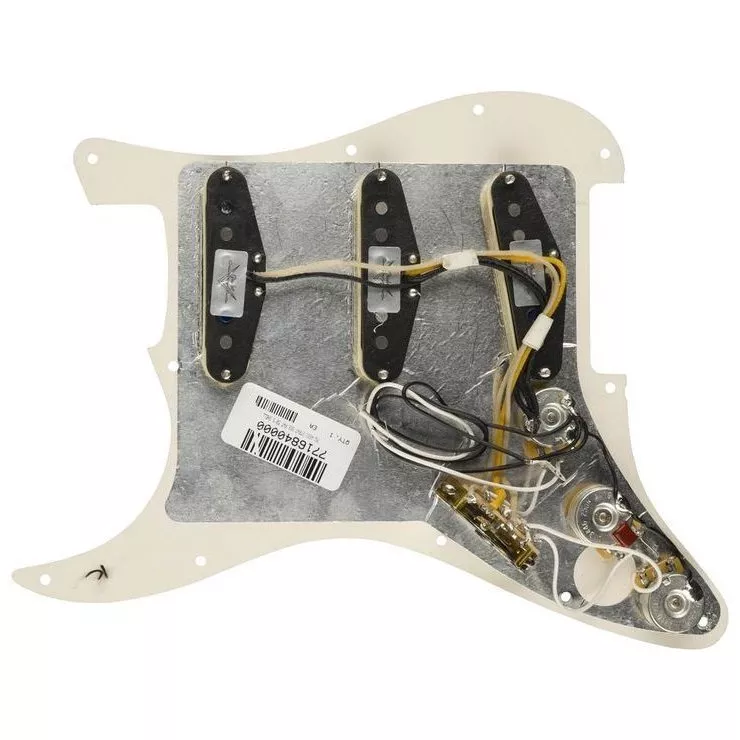 Fender Pre-Wired Strat Pickguard Custom Shop Fat 50's SSS Tortoise Shell