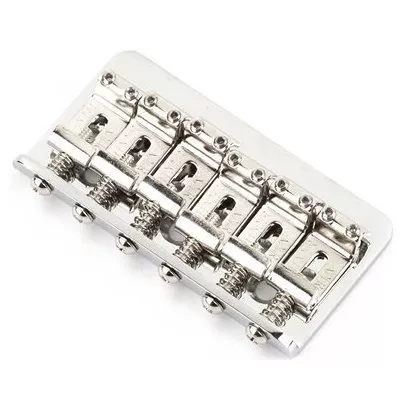 Fender 6-Saddle Hardtail Classic/Standard Series Bridge Assembly Chrome