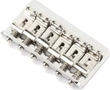 Fender 6-Saddle Hardtail Classic/Standard Series Bridge Assembly Chrome