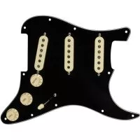 Fender Pre-Wired Strat Pickguard Original '57/'62 SSS Black