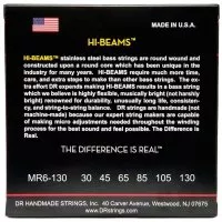 DR STRINGS HI-BEAM BASS - MEDIUM - 6-STRING (30-130)