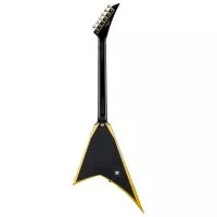 Jackson X SERIES RHOADS RRX24 BLACK WITH YELLOW BEVELS