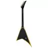 Jackson X SERIES RHOADS RRX24 BLACK WITH YELLOW BEVELS