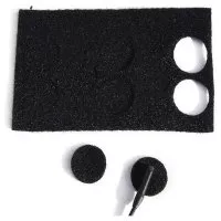 Rycote Undercovers - Black (100 наклеек х 100 дисков)