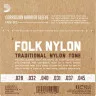 D'Addario EJ32C Folk Nylon Ball End Clear D'Addario EJ32C Folk Nylon Ball End Clear
