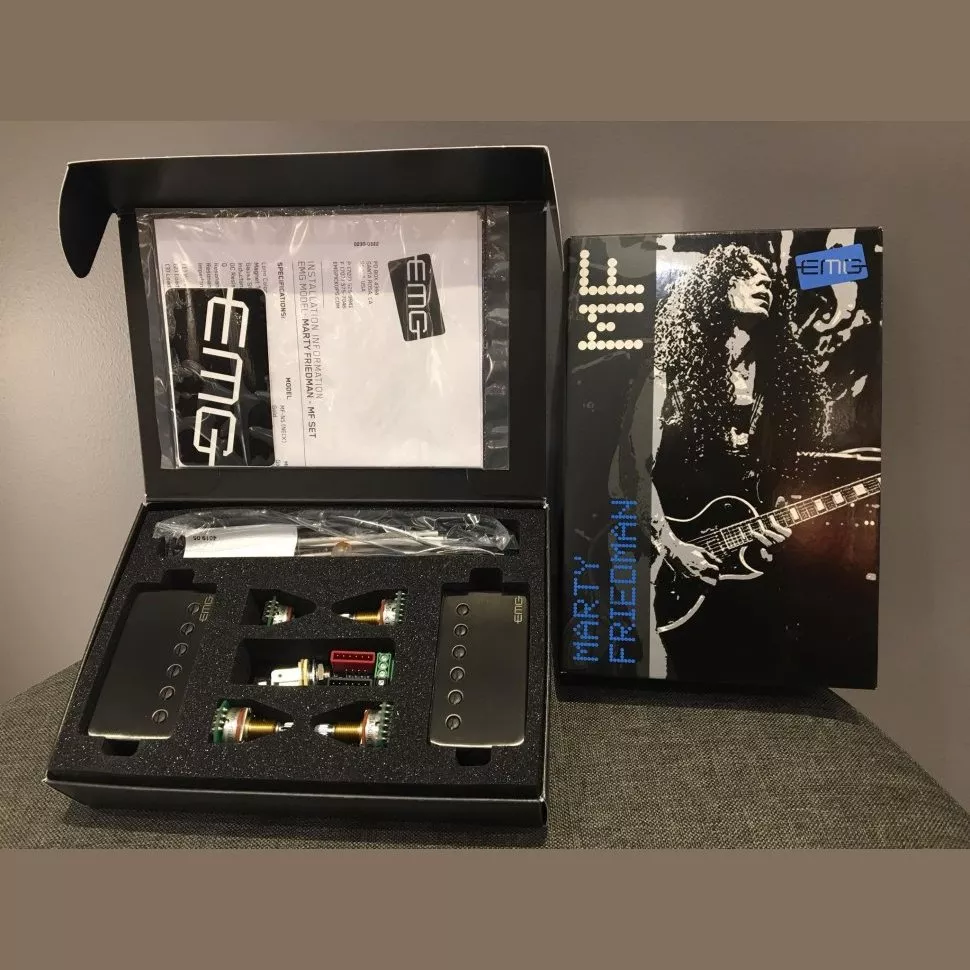 EMG F-MF Set Brushed Black Chrome