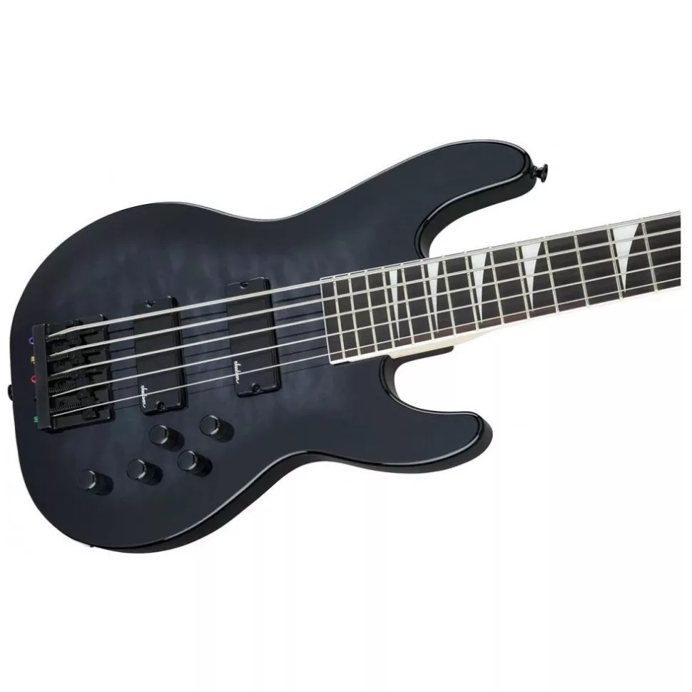 Jackson JS30VQ CONCERT BASS AH TRANSPARENT BLACK BURST