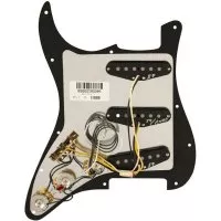 Fender Pre-Wired Strat Pickguard Pure Vintage '59 W/RWRP Midde (Black)