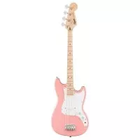 Squier by Fender Sonic FSR Bronco Bass Shell Pink
