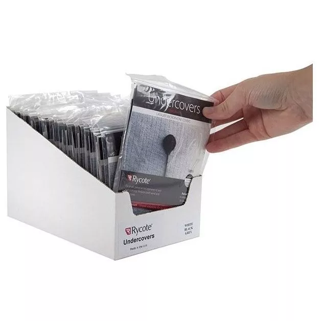 Rycote Undercovers Windscreen - Box (25 packs x 30 Undercovers/30 Stickies Original)