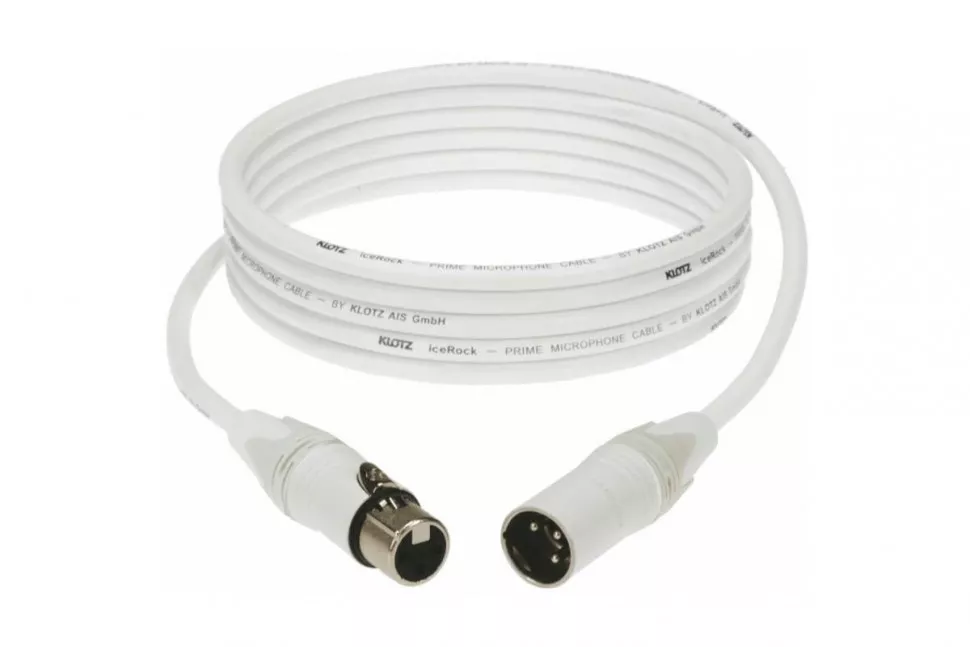 Klotz ICE ROCK MIC CABLE WHITE 5 M Кабель микрофонный