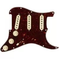 Fender Pre-Wired Strat Pickguard Tex-Mex Sss Tortoise Shell