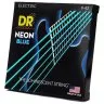 DR STRINGS NEON BLUE ELECTRIC - LIGHT (9-42)