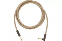 Fender 10' ANGLED FESTIVAL INSTRUMENT CABLE PURE HEMP NATURAL