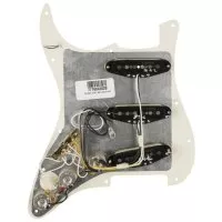 Fender Pre-Wired Strat Pickguard Vintage Noiseless White