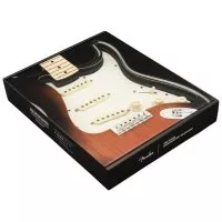 Fender Pre-Wired Strat Pickguard Vintage Noiseless White