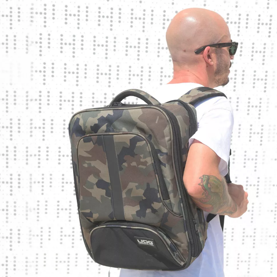 UDG Ultimate Backpack Slim Black Camo/Orange inside(U9108BC/OR) UDG Ultimate Backpack Slim Black Camo/Orange inside(U9108BC/OR)