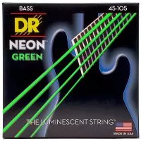 DR STRINGS NEON GREEN BASS - MEDIUM (45-105)