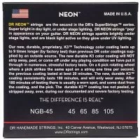 DR STRINGS NEON GREEN BASS - MEDIUM (45-105)