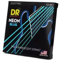 DR STRINGS NEON BLUE ELECTRIC - MEDIUM (10-46)