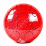 Palm Percussion METAL TONGUE DRUM 9 LEAFS RED SPLASH Palm Percussion METAL TONGUE DRUM 9 LEAFS RED SPLASH