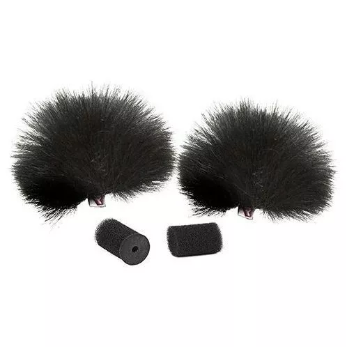 Rycote Windjammer Lavalier Black - Pair