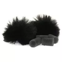 Rycote Windjammer Lavalier Black - Pair