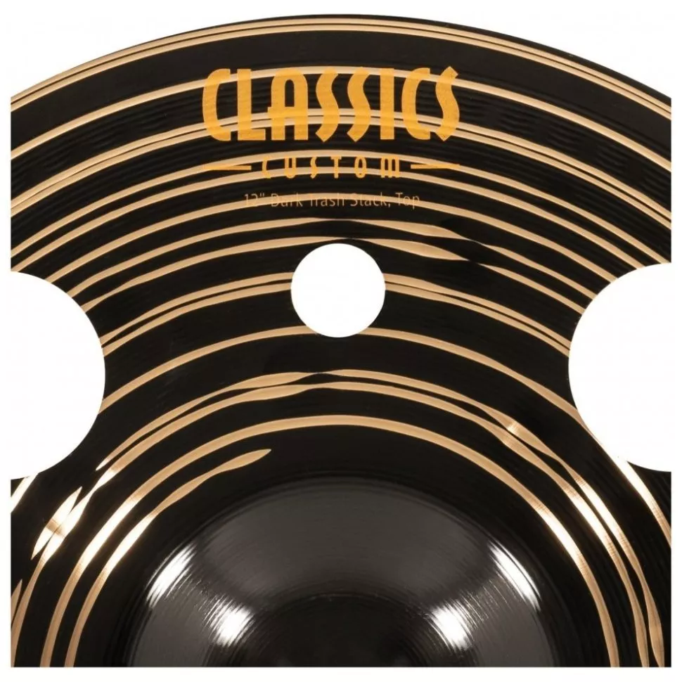 Meinl CC-12DASTK Classics Custom Dark Trash Stack 12" Meinl CC-12DASTK Classics Custom Dark Trash Stack 12"