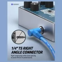 Donner Music 6 Inch Guitar Patch Cable Colored cable 6-Pack