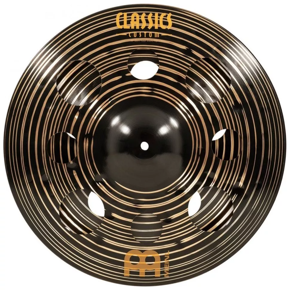 Meinl CC-16DASTK Classics Custom Dark Trash Stack 16" Meinl CC-16DASTK Classics Custom Dark Trash Stack 16"