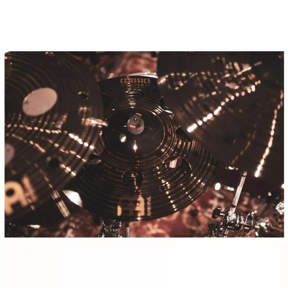 Meinl CC-16DASTK Classics Custom Dark Trash Stack 16" Meinl CC-16DASTK Classics Custom Dark Trash Stack 16"
