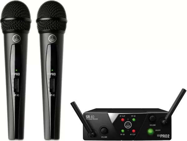 AKG WMS40 Mini2 Vocal Set BD US25A/B